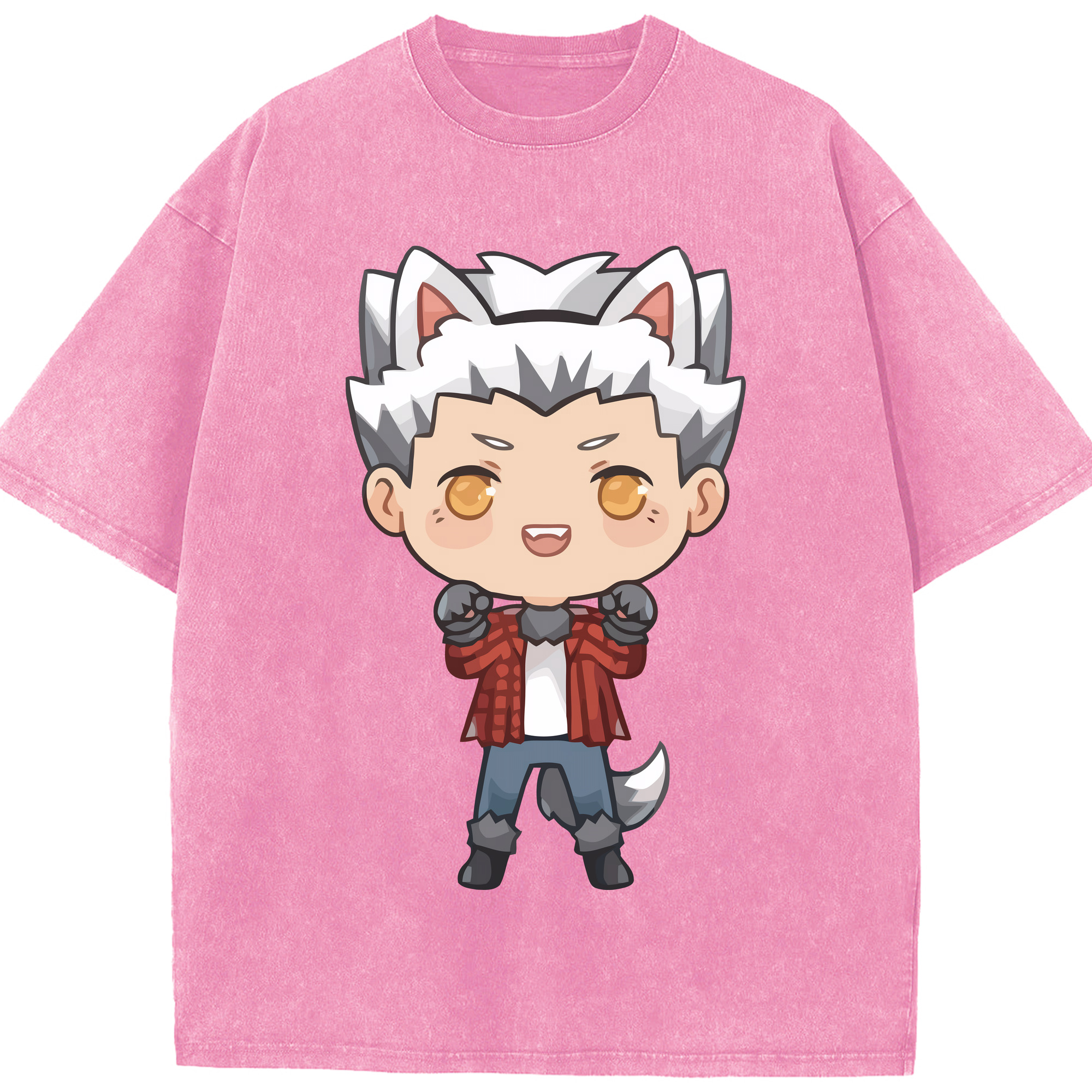（画像用） ハイキュー!! Haikyu!! 綿100% ヴィンテージ風 半袖Tシャツ（フロントプリント）